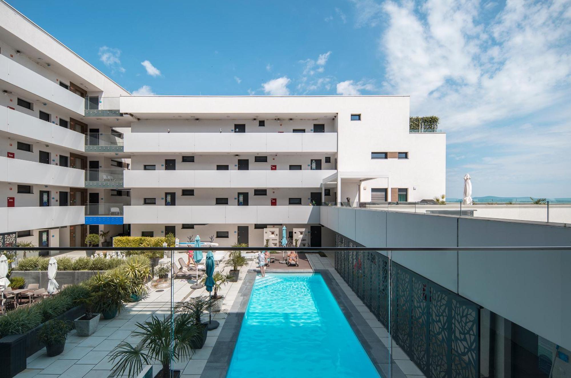 Sunset Resort Apartmanház Fonyód Exterior foto